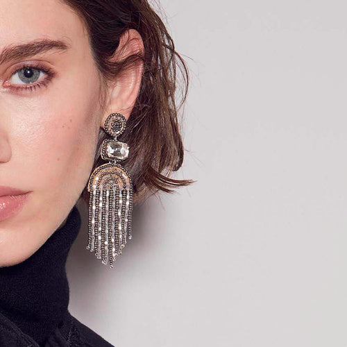 Boucles d'oreilles Presilia Argent