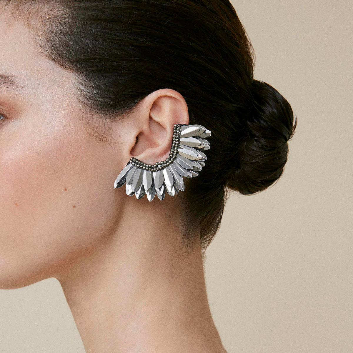 Boucles d'oreilles Emy Hematite