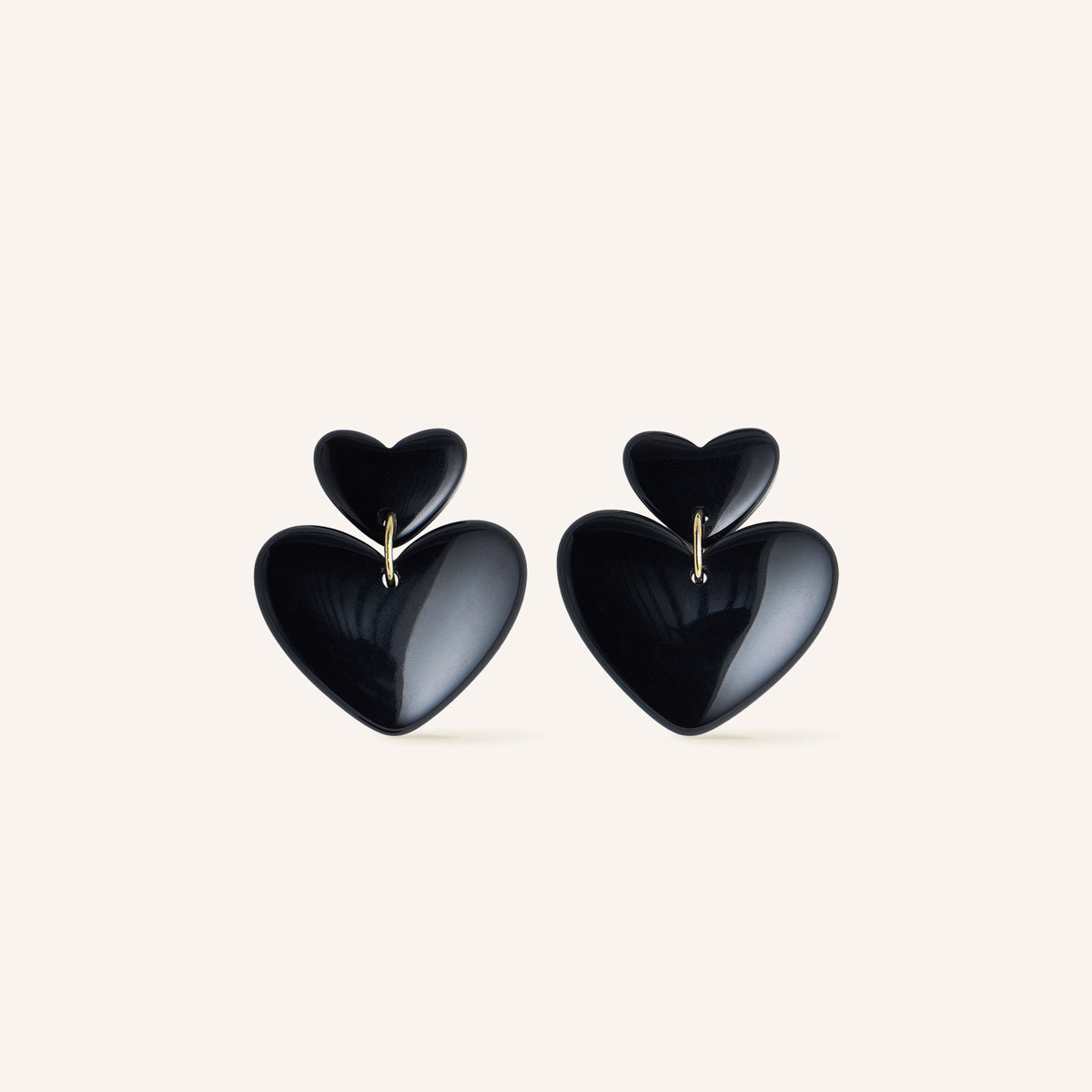 Boucles D'Oreilles Tea Noir