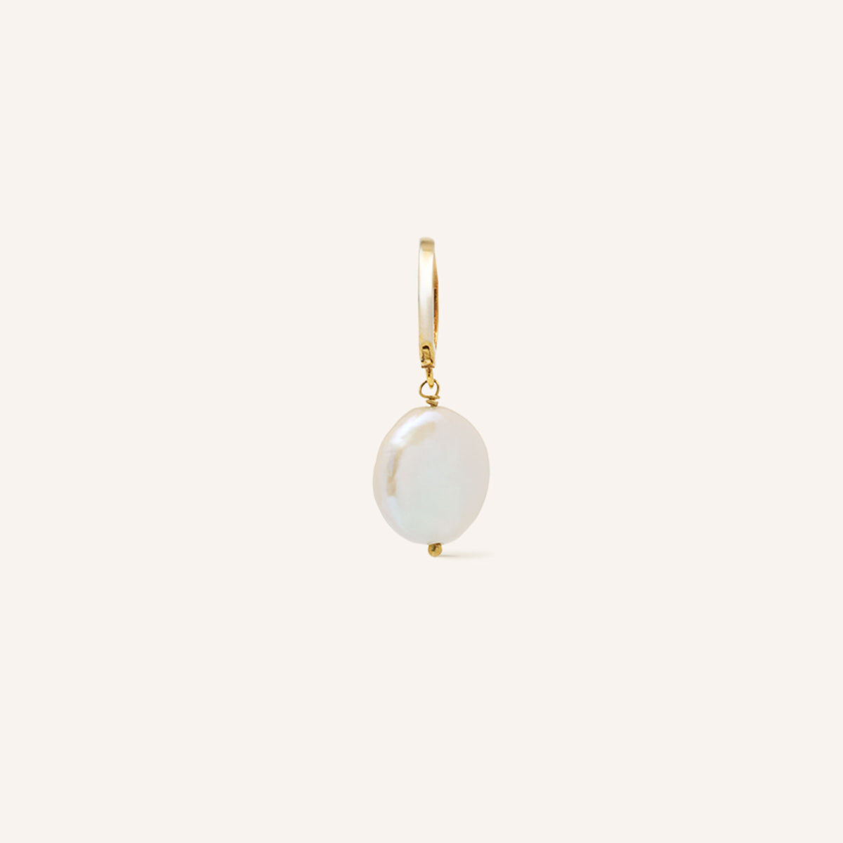 Mini Créole Manya Perle Blanche