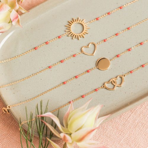 Bracelet Medal Corail.