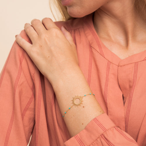 Bracelet Sun Turquoise Aventurine.