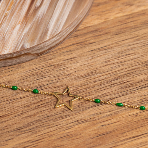 Bracelet Star Emeraude