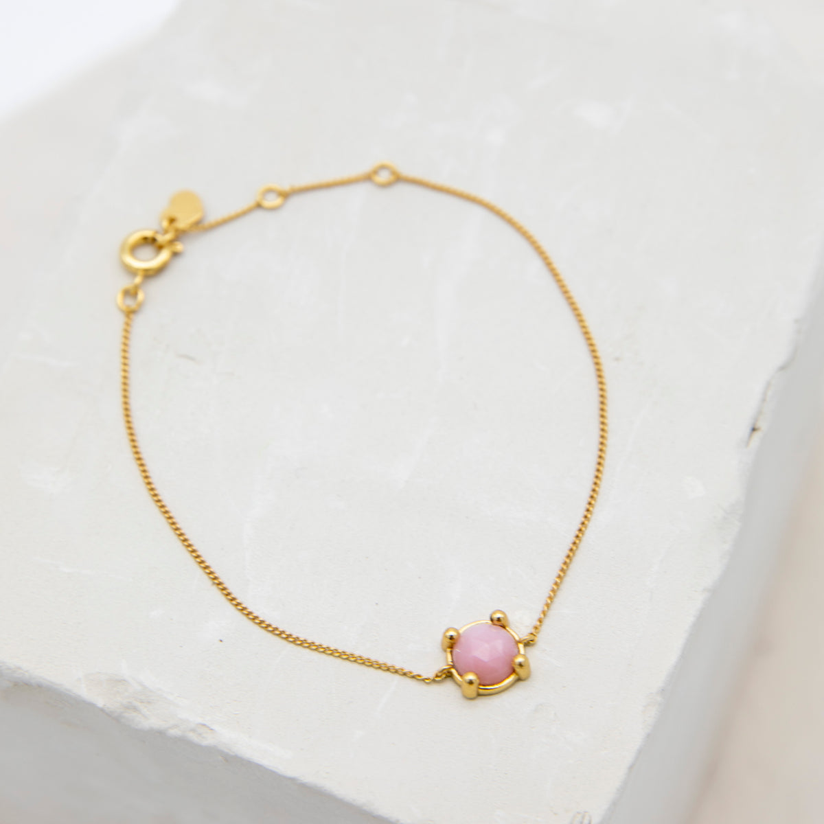 Bracelet Barbara Opale Rose.