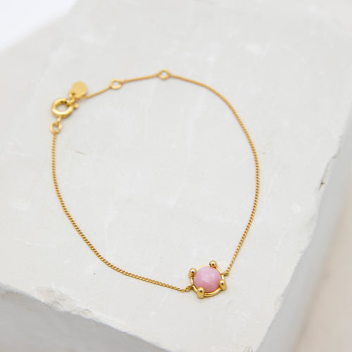 Bracelet Barbara Opale Rose.