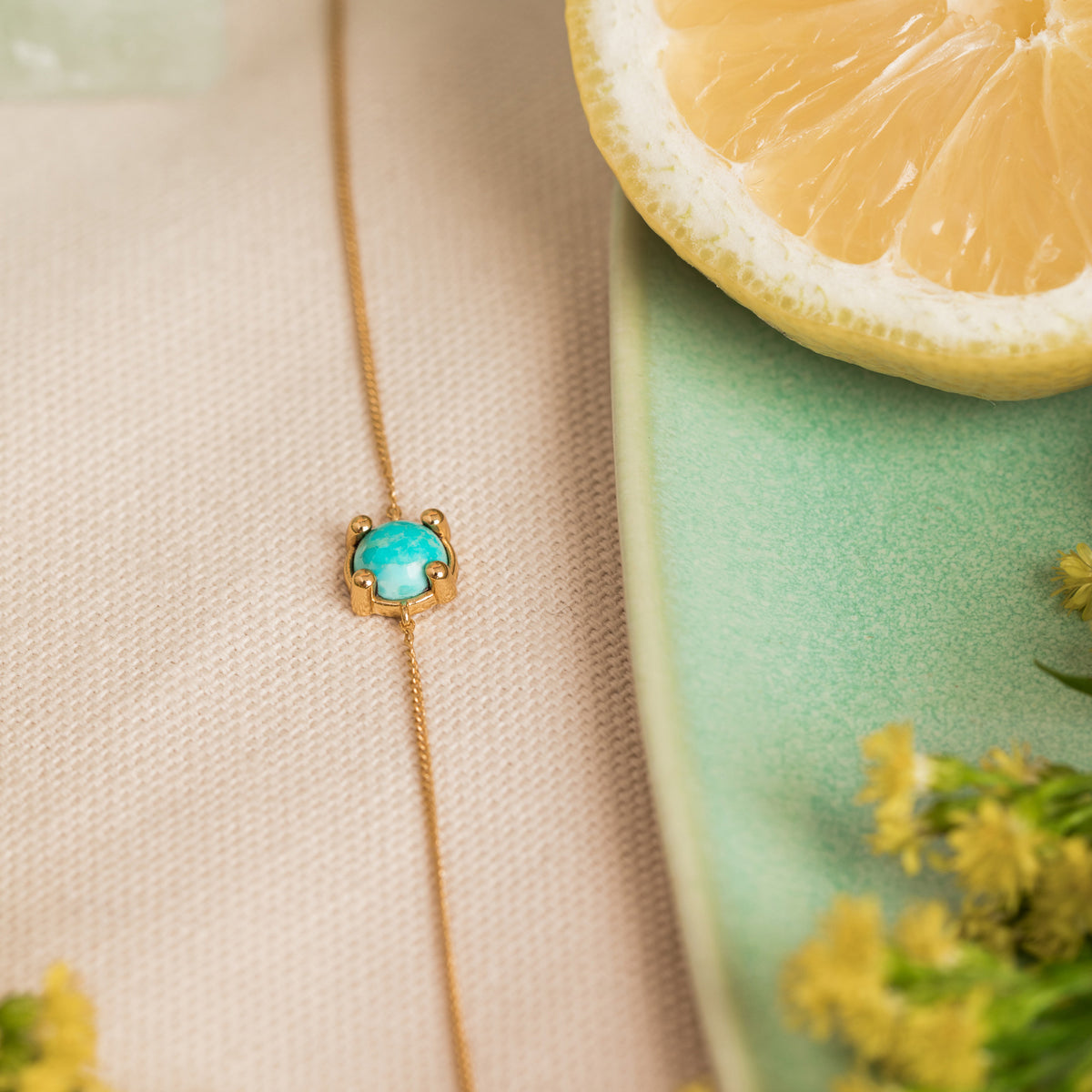 Bracelet Barbara Turquoise.