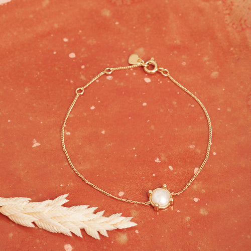 Bracelet Barbara Perle Blanche