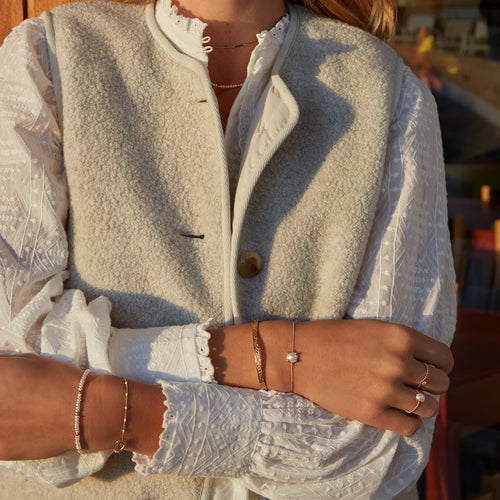 Bracelet Barbara Perle Blanche