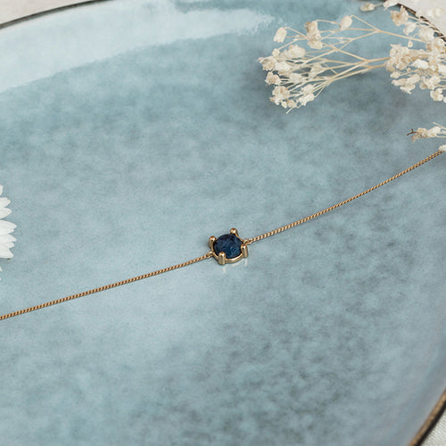Bracelet Barbara Sodalite Or.