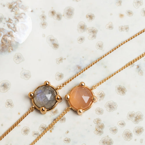 Bracelet  Barbara Pierre De Lune Orange