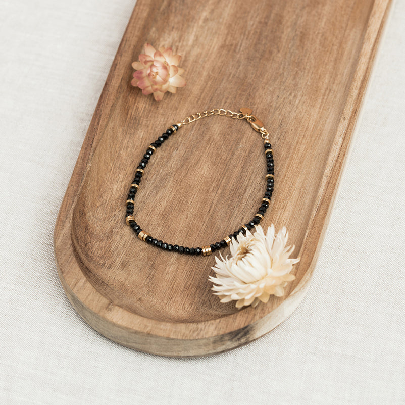 Bracelet Nalini Onyx Noir