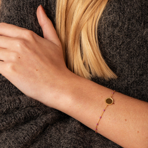 Bracelet Dalie Violine