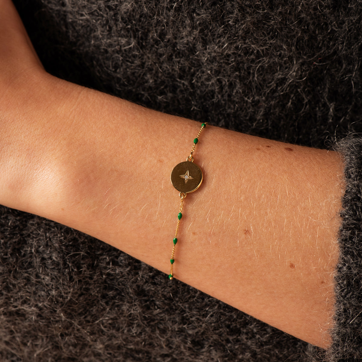 Bracelet Darcie Emeraude