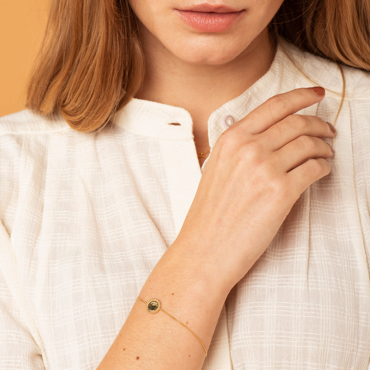 Bracelet Jacinthe Or.