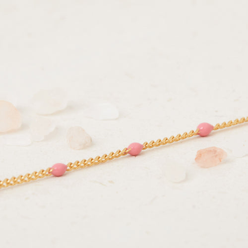 Bracelet Loulou Fraise