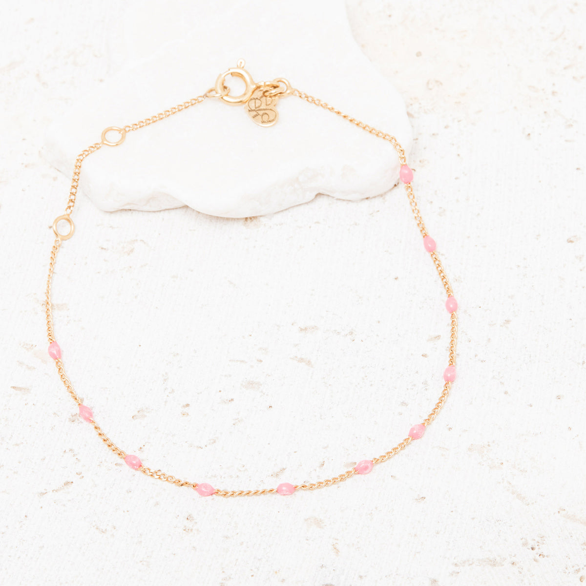 Bracelet Loulou Rose Fluo