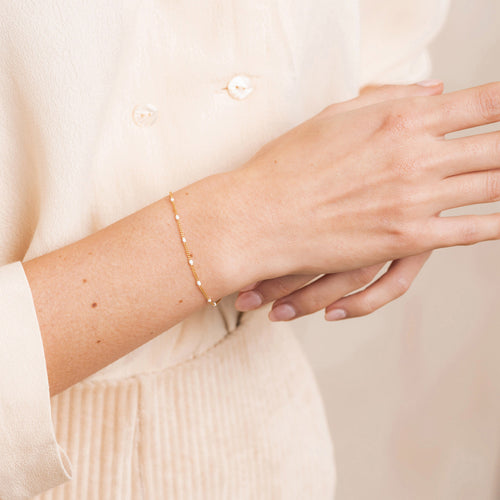 Bracelet Loulou Blanc