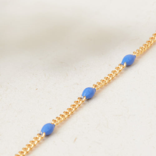 Bracelet Loulou Bleu Électrique