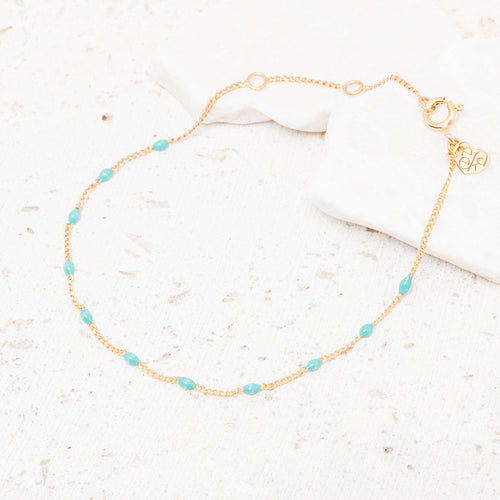 Bracelet Loulou Menthe
