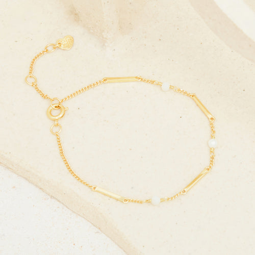 Bracelet   Gaelli Perle Blanche
