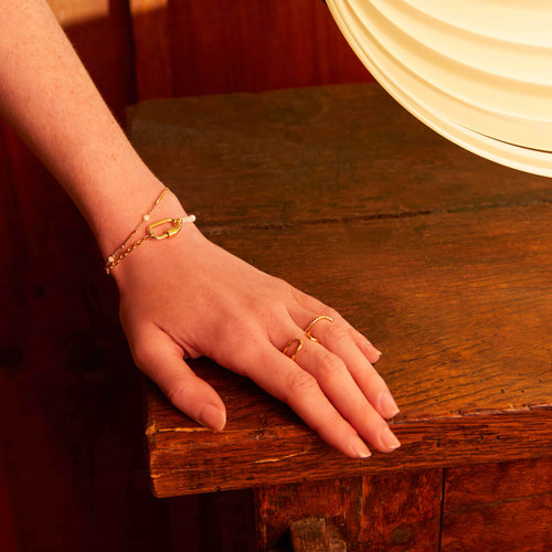 Bracelet   Gaelli Perle Blanche