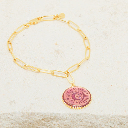 Bracelet Pansy Violine