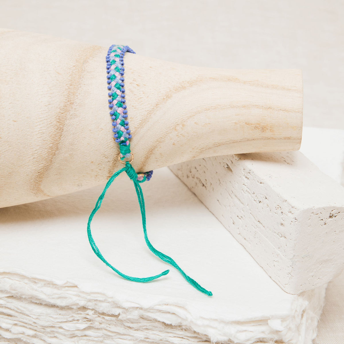 Bracelet Ysa Mosaique/Menthe