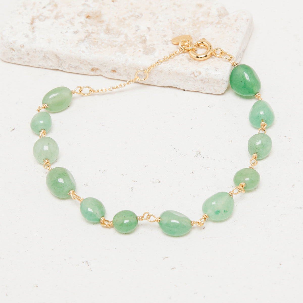 Bracelet Layan Aventurine Verte