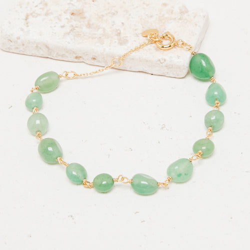 Bracelet Layan Aventurine Verte