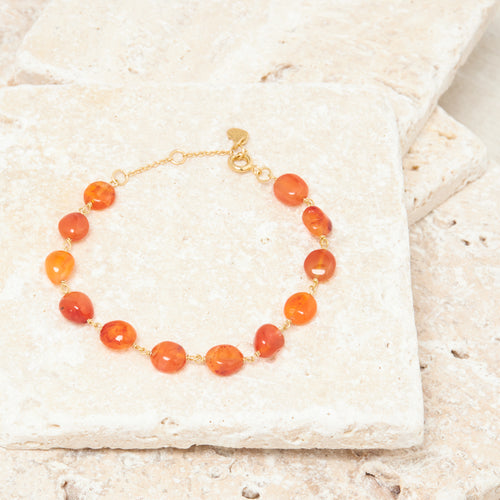 Bracelet Layan Onyx Rouge