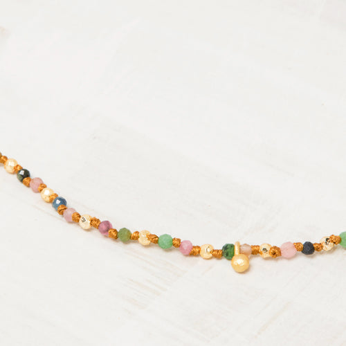 Bracelet Mary Rubis Zoisite/Tourmaline