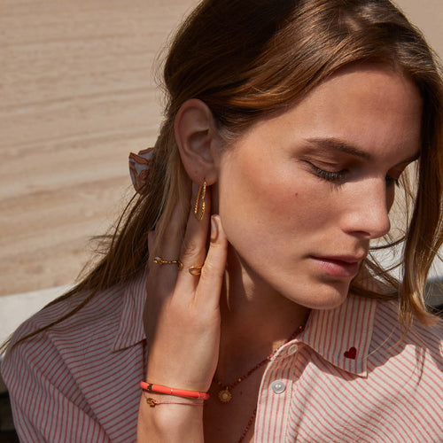 Bracelet Ann Orange Brulee