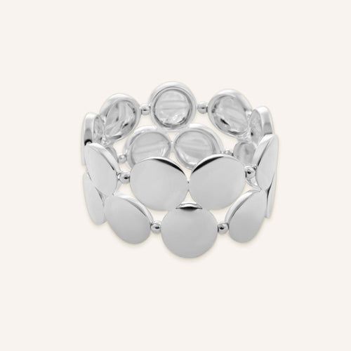 Bracelet Rock Argent