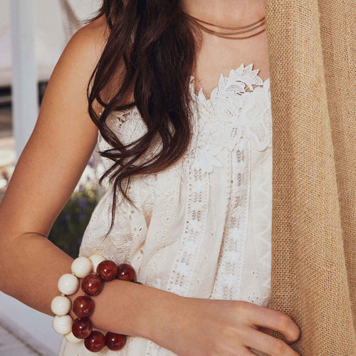 Bracelet Bellissima Tortoise Marbre