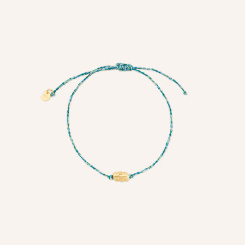 Bracelet Sita Zircon Blanc/Aqua