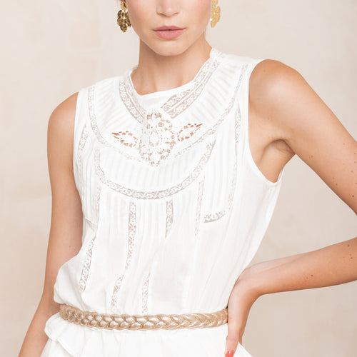 Ceinture Cuir Suédé Diana Dore