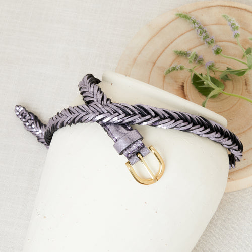 Ceinture Nancie Mauve Brillant
