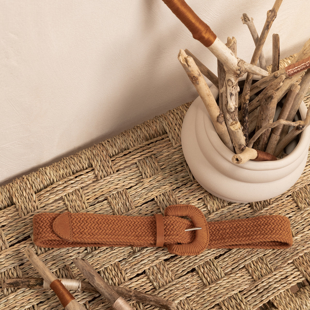 Ceinture Tracy Pecan