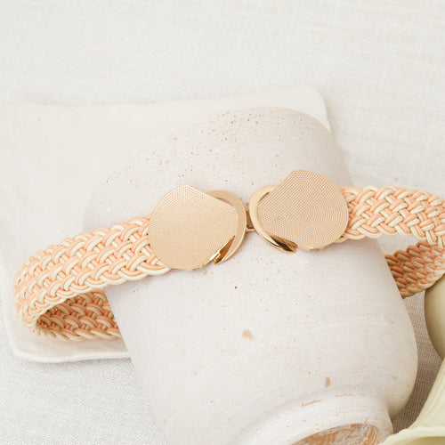 Ceinture Nyoko Blush/Vanille