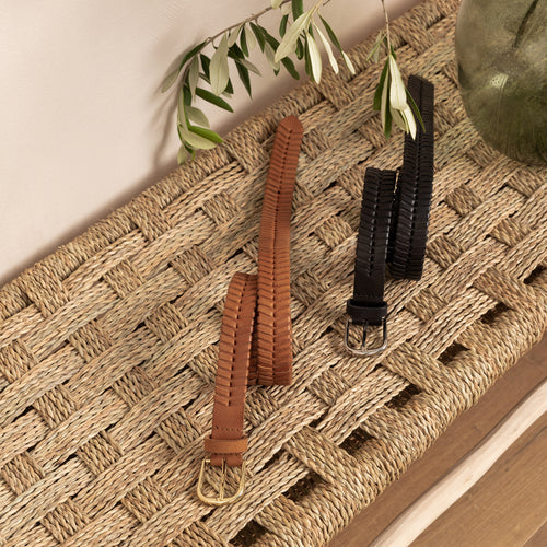 Ceinture Cuir Adrian Noisette