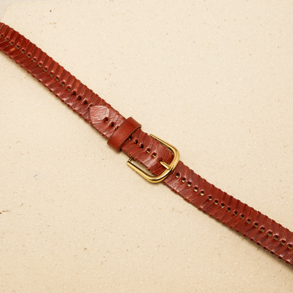 Ceinture Adrian Camel