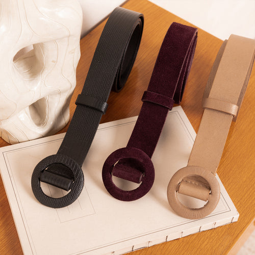 Ceinture Tinna Lezard Noir
