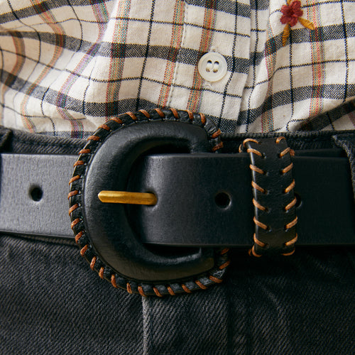 Ceinture Thanya Noir/Muscade