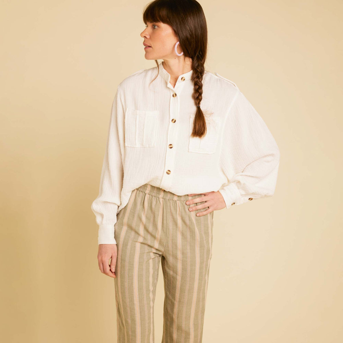 Chemise Shakti Blanc