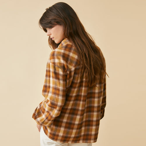 Chemise Neil Curry/Muscade