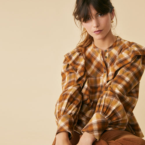 Chemise Umma Curry/Muscade