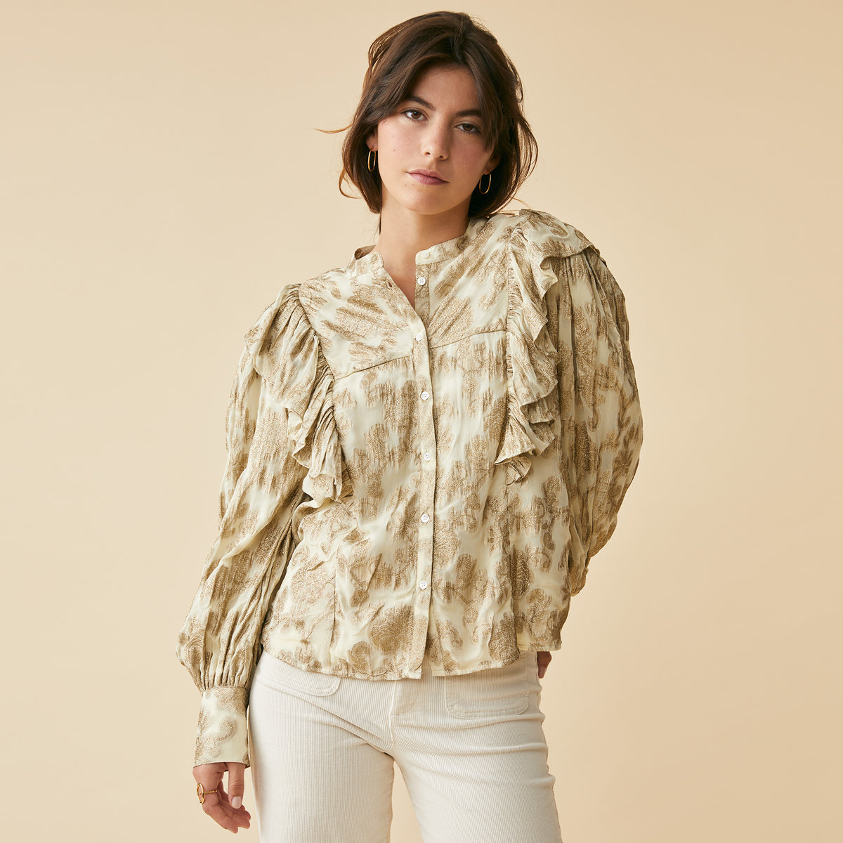 Chemise Luma Seigle/Dore