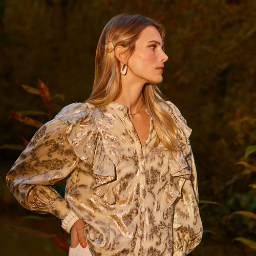 Chemise Luma Seigle/Dore