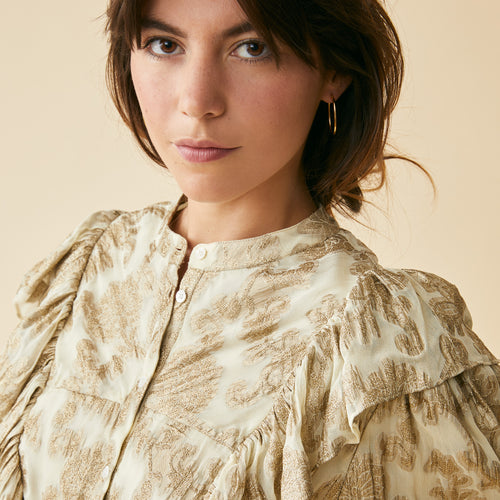 Chemise Luma Seigle/Dore