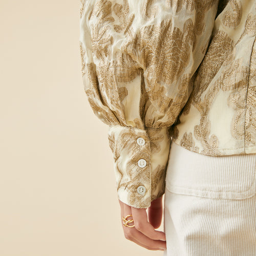 Chemise Luma Seigle/Dore